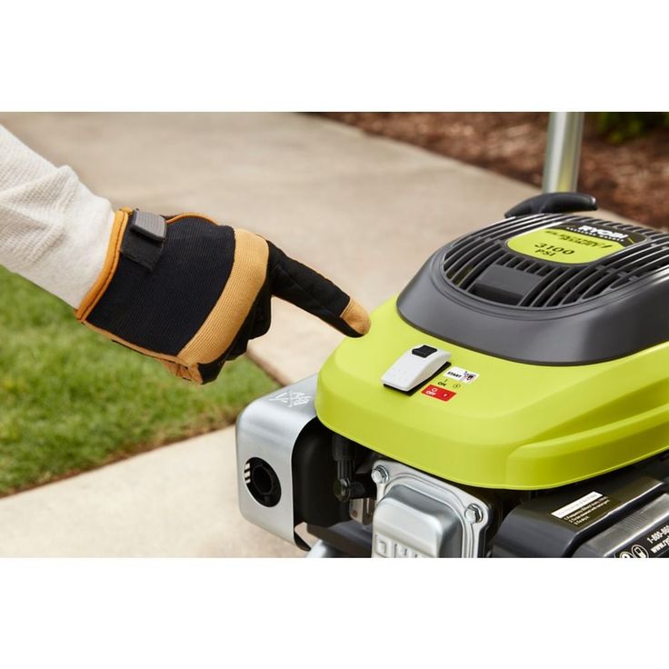 RYOBI 3,200 PSI 2.5 GPM ONE+ 18-Volt Electric Start Gas Pressure Washer with 15 in. Surface Cleaner
