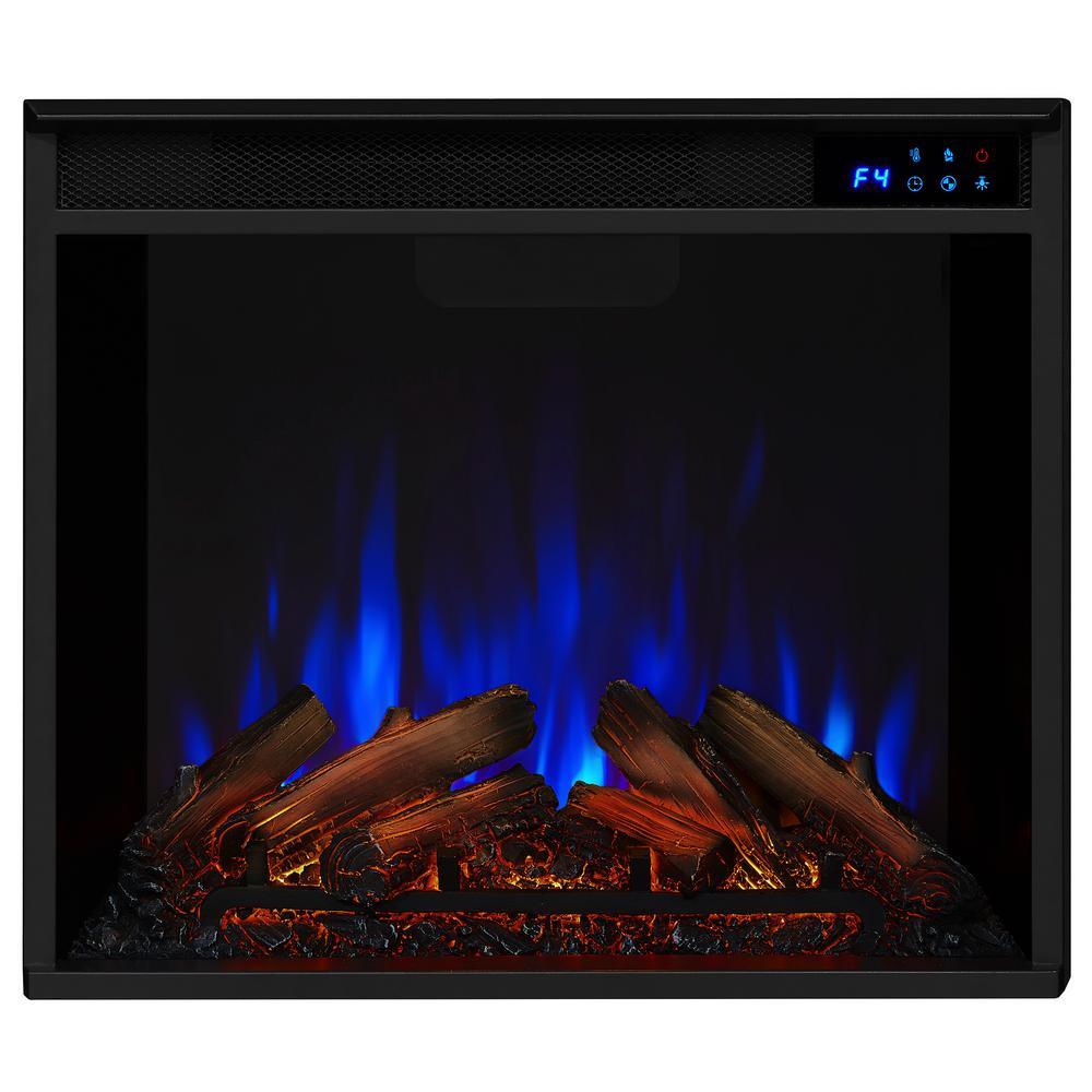 Granby 50 in. Freestanding Electric Fireplace in White - Super Arbor