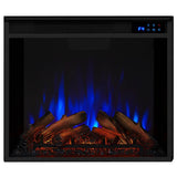 Chateau 41 in. Corner Electric Fireplace in Dark Walnut - Super Arbor