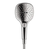 4-spray 14.125 in. Dual Shower Head and Handheld Shower Head in Chrome