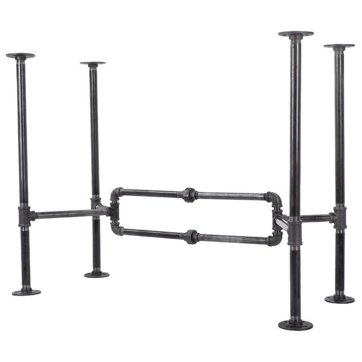 3/4 in. Black Steel Pipe 3 ft. L x 28.5 in. H  