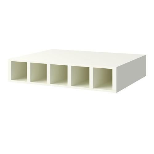 allen + roth Aveley 30-in W x 6-in H x 12-in D Linen Maple Drawer Wine Semi-Custom Cabinet