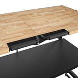 Kobalt 24-in L x 34-in H Rolling Blue Wood Portable Work Bench