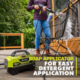 RYOBI 1,800 PSI 1.2 GPM Wheeled Electric Pressure Washer