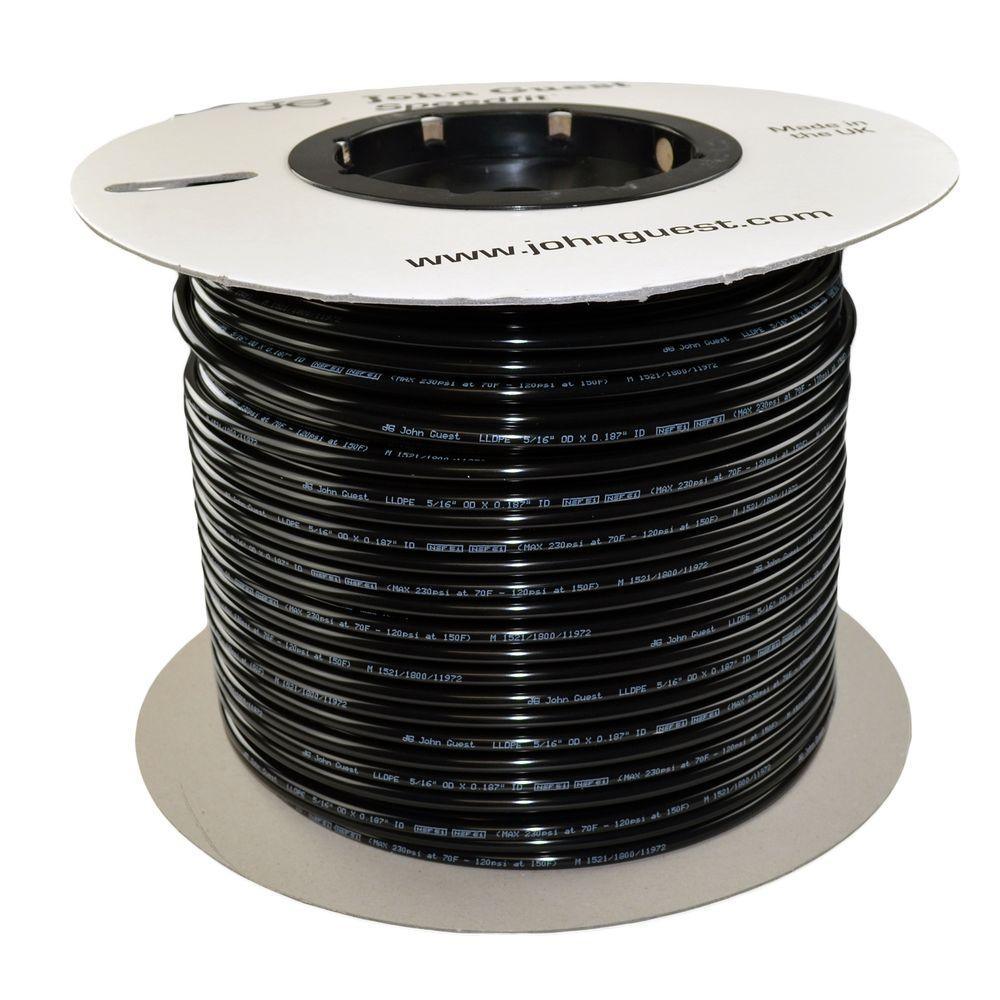 1/2 in. x 250 ft. Polyethylene Tubing Coil in White - Super Arbor