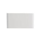 Farmhouse Apron-Front Fireclay 33 in. Double Bowl Kitchen Sink in White with Grid Set - Super Arbor