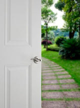 Kwikset Balboa Satin Nickel Universal Keyed Entry Door Handle