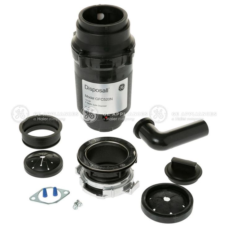 GE 1/2 HP Continuous Feed Garbage Disposal