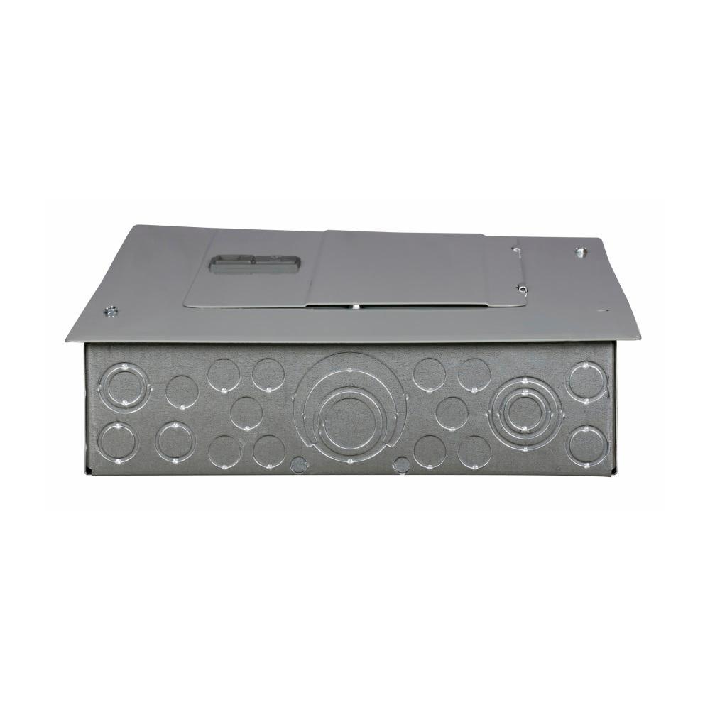 BR 100 Amp 20 Space 40 Circuit Indoor Main Breaker Loadcenter with Combination Cover Value Pack (6-BR120) - Super Arbor