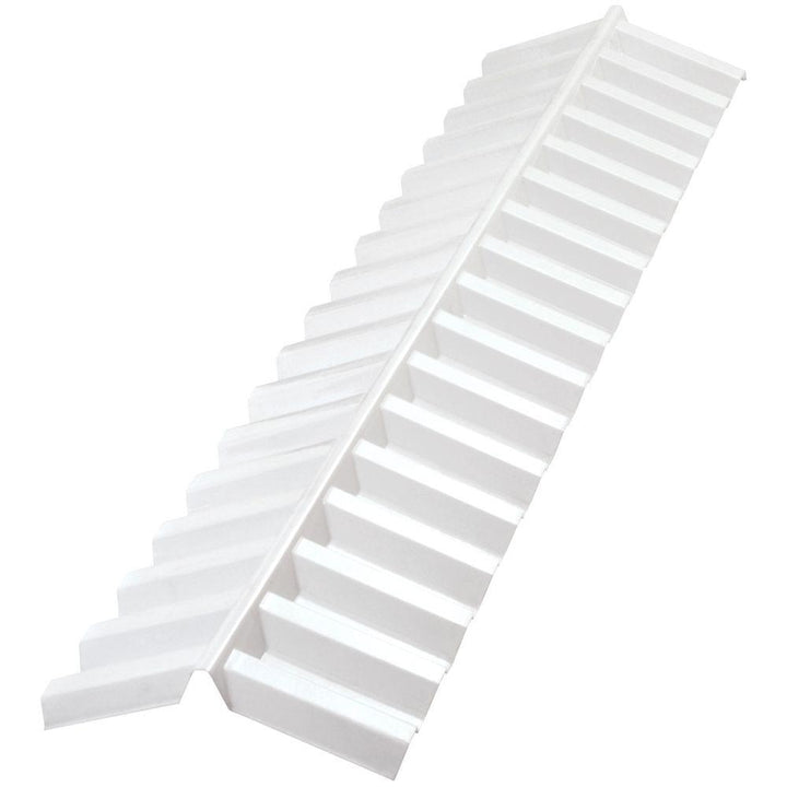 4 ft. Polycarbonate Roof Panel Ridge Cap in White Opal - Super Arbor