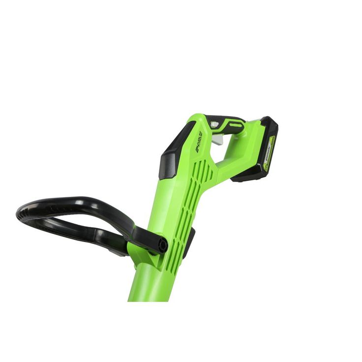 Greenworks 24-Volt 12 in. TORQDRIVE String Trimmer, 2Ah USB Battery and Charger Included ST24B212