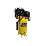 Industrial PLUS 80 Gal. 10 HP 1-Phase Silent Air Electric Air Compressor with pressure lubricated pump - Super Arbor
