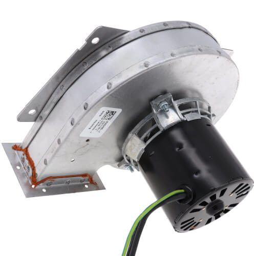 Fasco D959 inducer motor - side view (Type: Shaded Pole; Voltage: 115V)