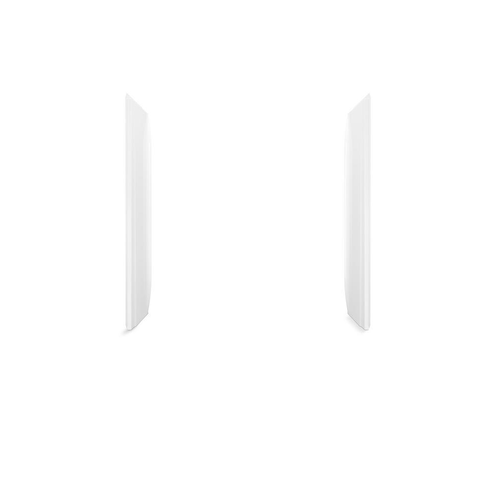 STORE+ 30 in. x 60 in. Single Threshold Right-Hand Shower Base with Shower Walls and 12-Piece Accessory Kit in White - Super Arbor