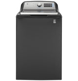 GE 5.0-cu ft High-Efficiency Top-Load Washer, Diamond Gray, ENERGY STAR