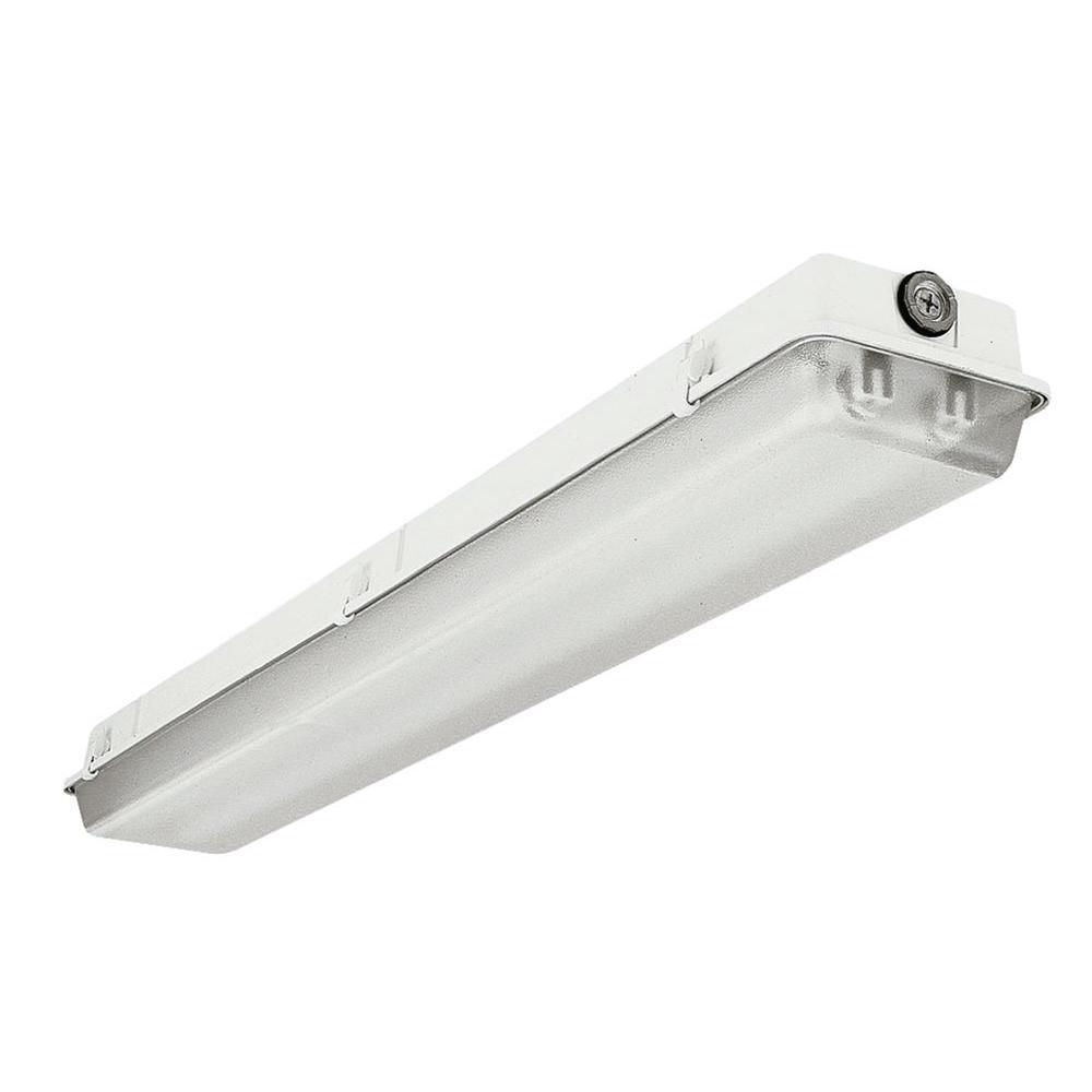 4 ft. 2-Light White Fluorescent T8 Wet Light Strip - Super Arbor