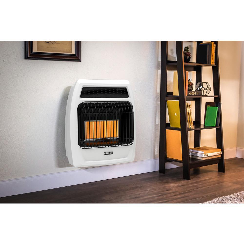 18,000 BTU Vent Free Infrared Liquid Propane Thermostatic Wall Heater - Super Arbor