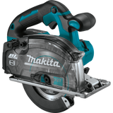 Makita 18V LXT 5-7/8 in. Brushless Cordless Metal Cutting Saw Kit, 5.0Ah, with Electric Brake & Chip Collector