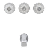 3-Handle 1-Spray Tub and Shower Faucet in Chrome (Valve Included) - Super Arbor