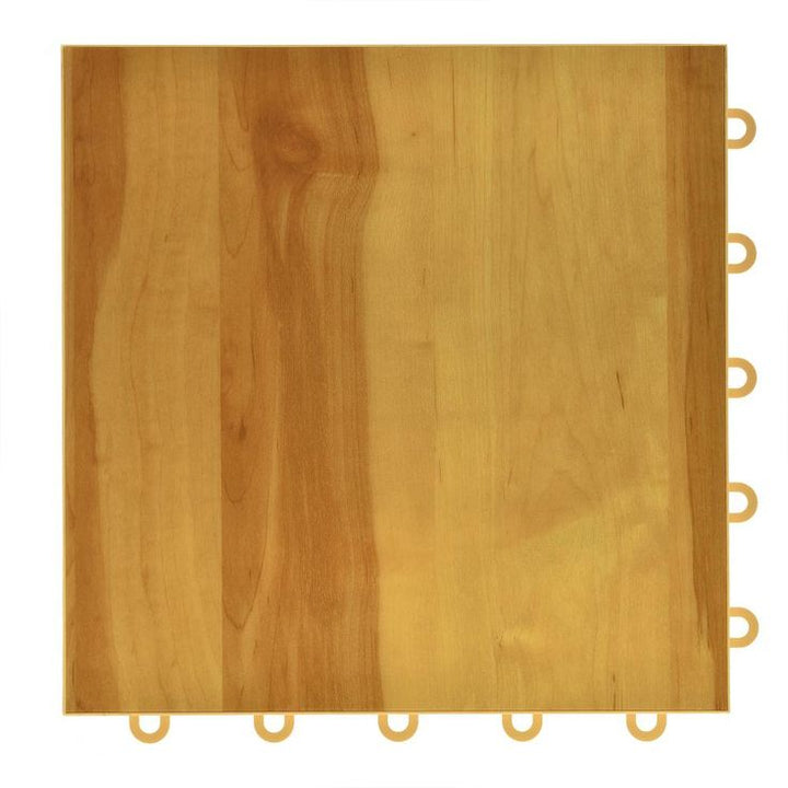 Greatmats Basketball Pro Maple 12-1/8 in. x 12-1/8 in. Interlocking Gym Court Vinyl Tile Flooring (26.5 sq .ft.) (26-Pack)