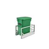Rev-A-Shelf 24-Quart Plastic Soft Close Pull Out Trash Can