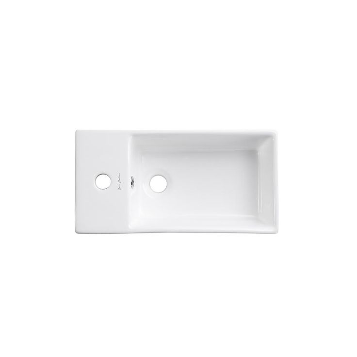 19.5 in. Pierre Bath Vanity with Vanity Top in Glossy White Basin