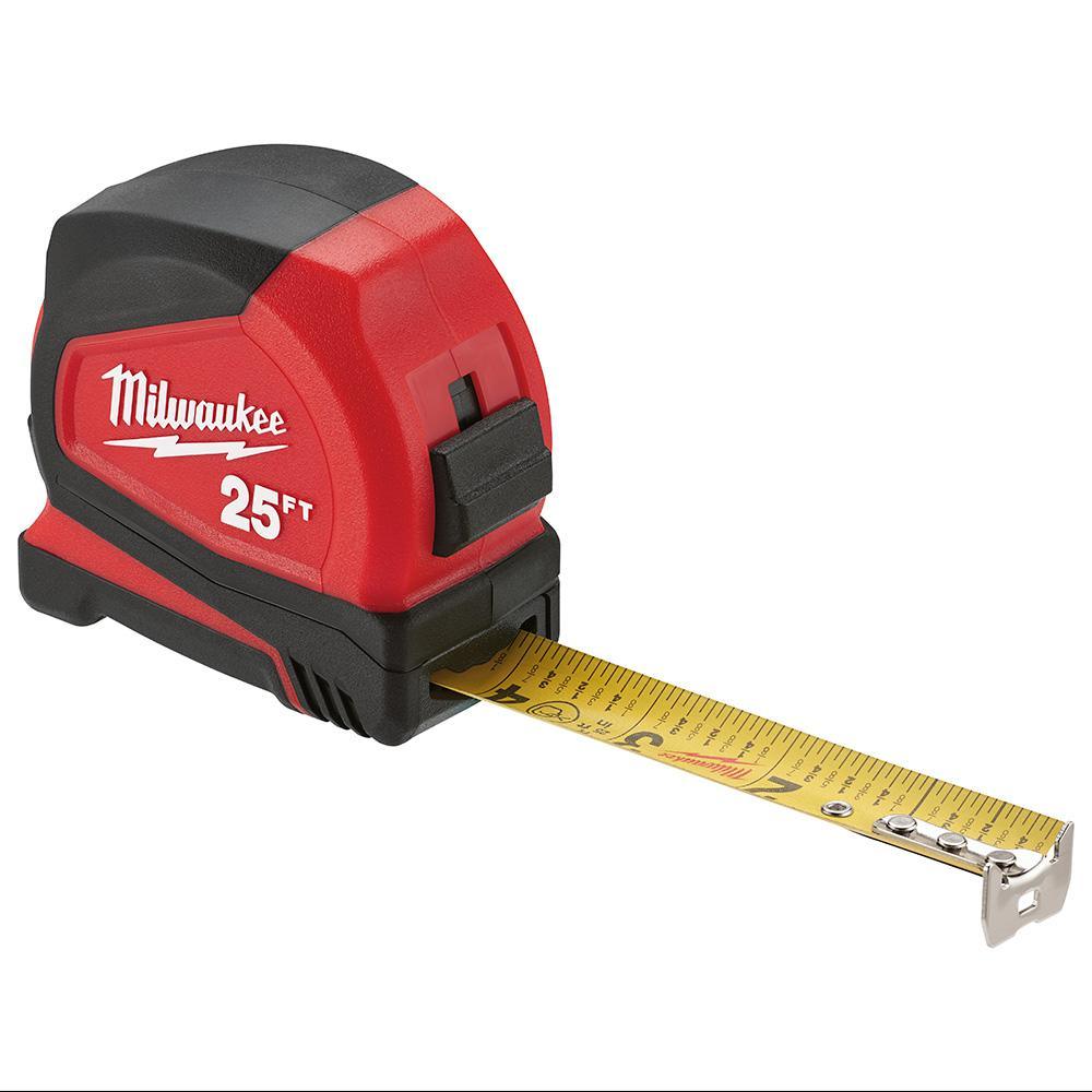 25 ft. Compact Tape Measure W/ Safety Glasses with Clear Lenses - Super Arbor