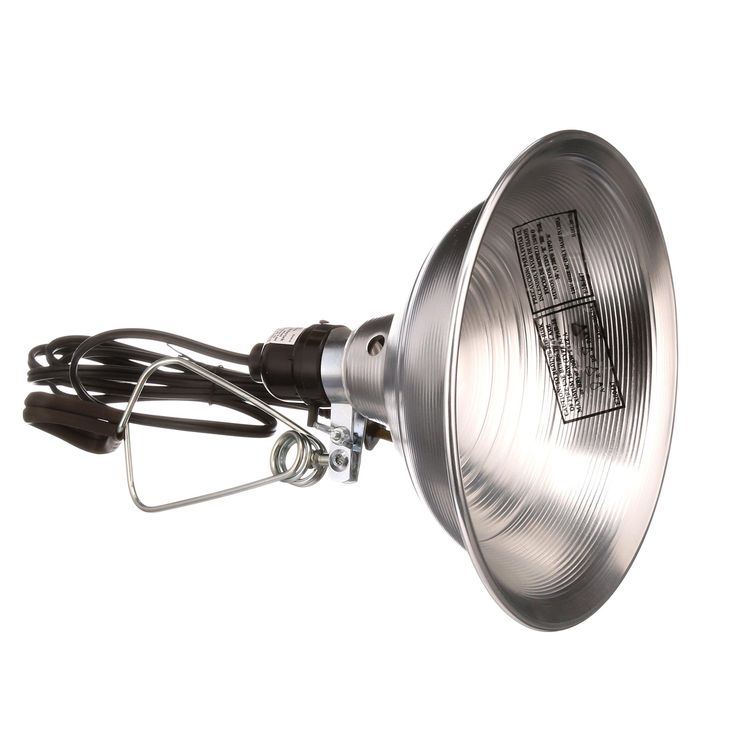 Bayco SL-300 8.5 Inch Clamp Light with Aluminum Reflector