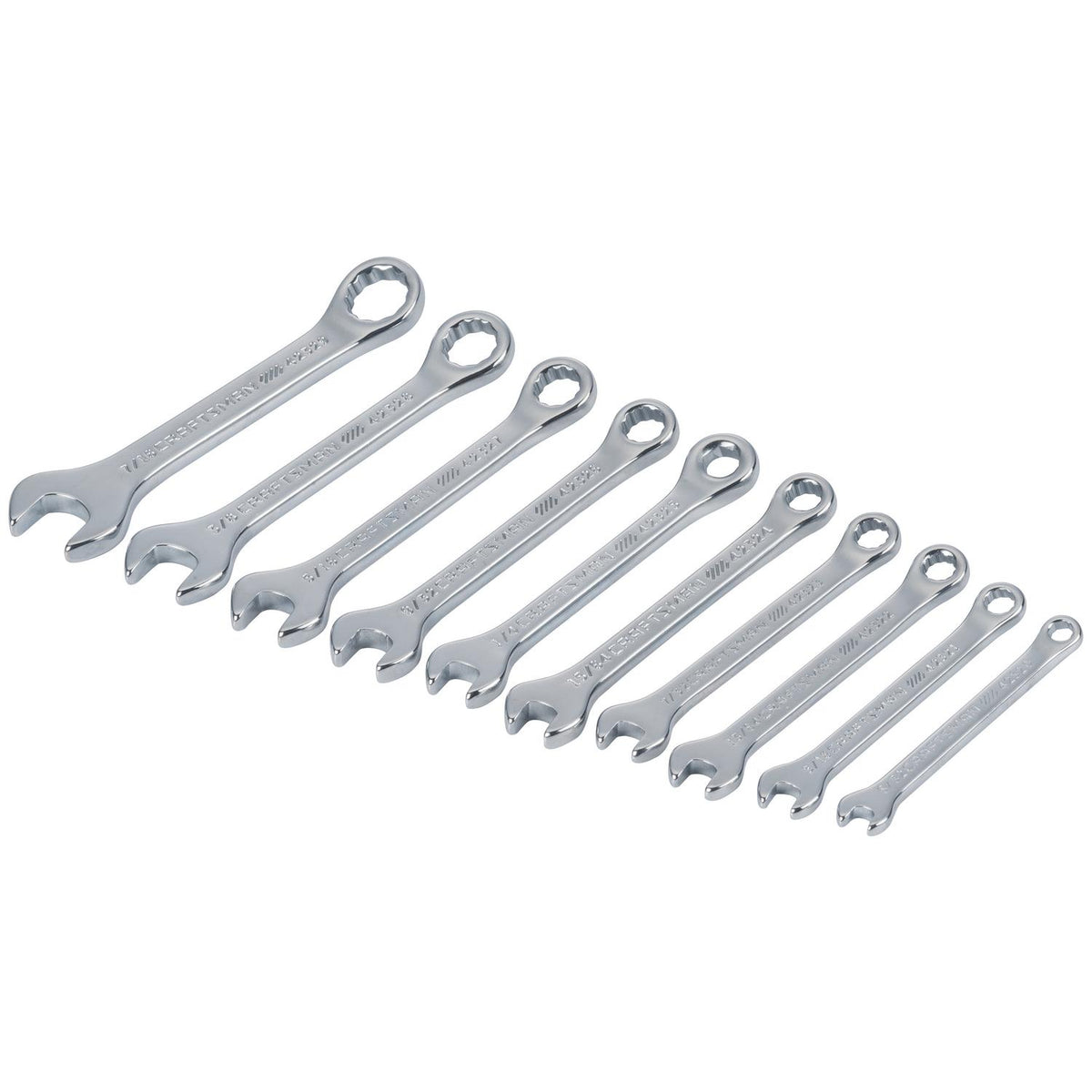 Craftsman 12 Point SAE Ignition Combination Wrench Set, 10 pc