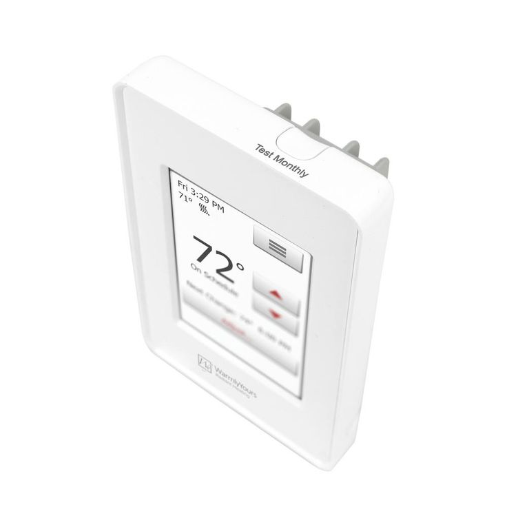 WarmlyYours nSpire Touch Programmable Thermostat with Floor Sensor