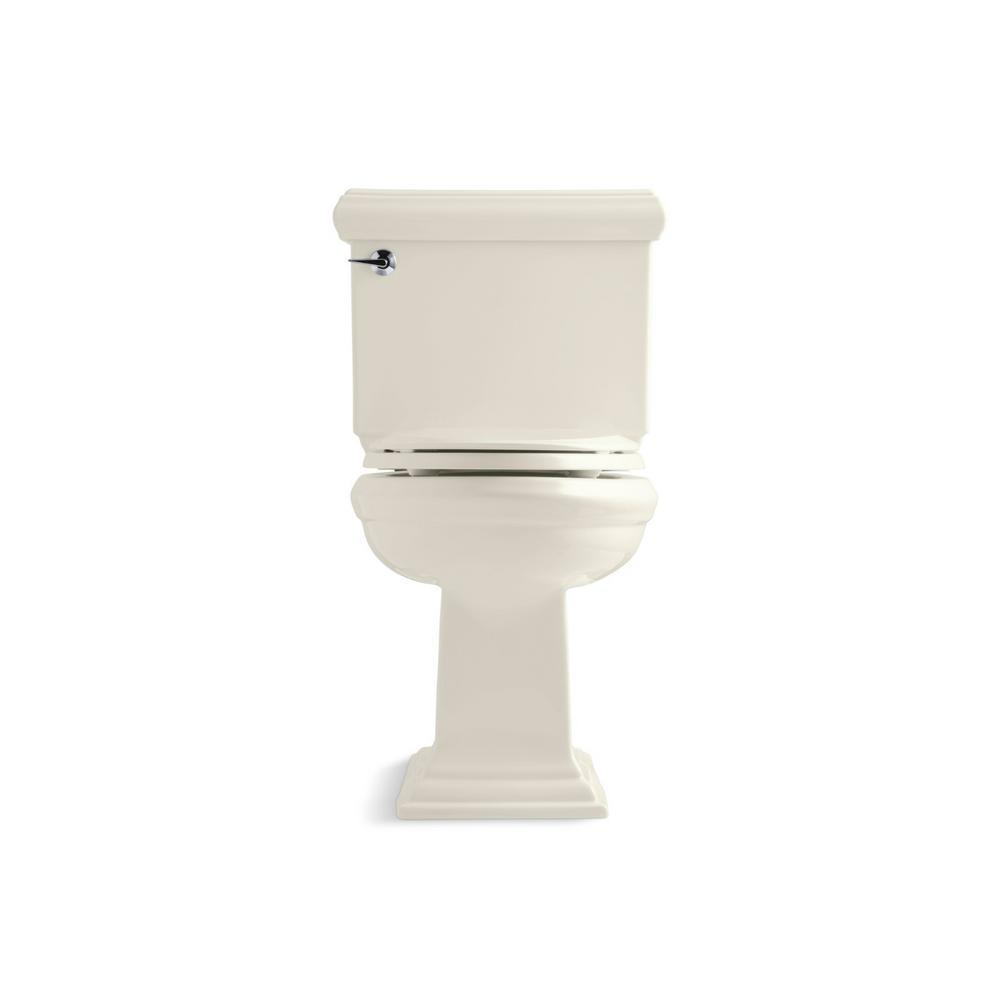 Memoirs Classic 2-Piece 1.28 GPF Single Flush Elongated Toilet with AquaPiston Flush Technology in Biscuit - Super Arbor