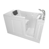 Acrylic Luxury 48 in. x 28 in. Left Hand Walk-In Whirlpool and Air Bathtub in Linen - Super Arbor