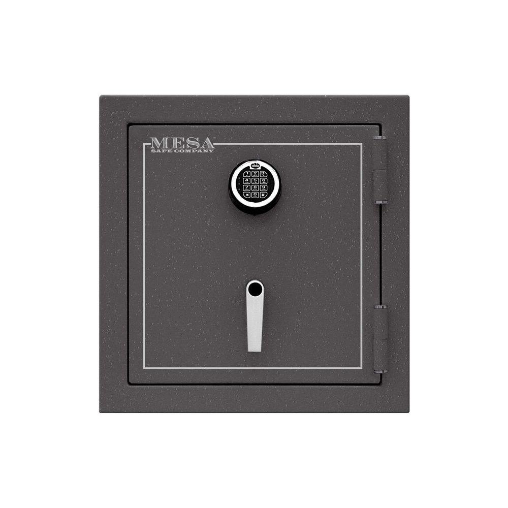 3.3 cu. ft. All Steel Burglary and Fire Safe with Electronic Lock, Hammered Grey - Super Arbor