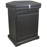 ParceWirx Premium Vertical Architectural Graphite Delivery Drop Box Hinged Lid with Swinging Latch for Locking - Super Arbor