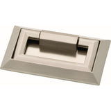 External Campaign 3 in. (76mm) Center-to-Center Brushed Brass Drawer Pull - Super Arbor