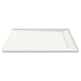 Townsend 60 in. x 36 in. Single Threshold Shower Base with Right Drain in White - Super Arbor