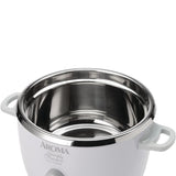 NutriWare Digital Pot Style 7-Cup Rice Cooker with Glass Lid and Non-Stick Pot