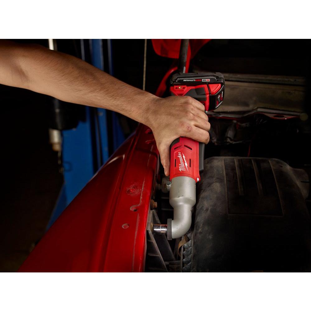 M18 18-Volt Lithium-Ion Cordless 1/4 in. Hex 2-Speed Right Angle Impact Driver (Tool-Only)