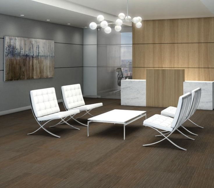 Shaw All Business 24-in x 24-in Front-page Textured Full Spread Adhesive Carpet Tile (79.99-sq ft)