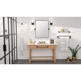 Designer II 22.5 in. W Glass Shelf in Matte Black - Super Arbor