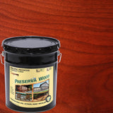 Preserva Wood 1 gal. Oil-Based Pacific Redwood Penetrating Exterior Stain and Sealer - Super Arbor