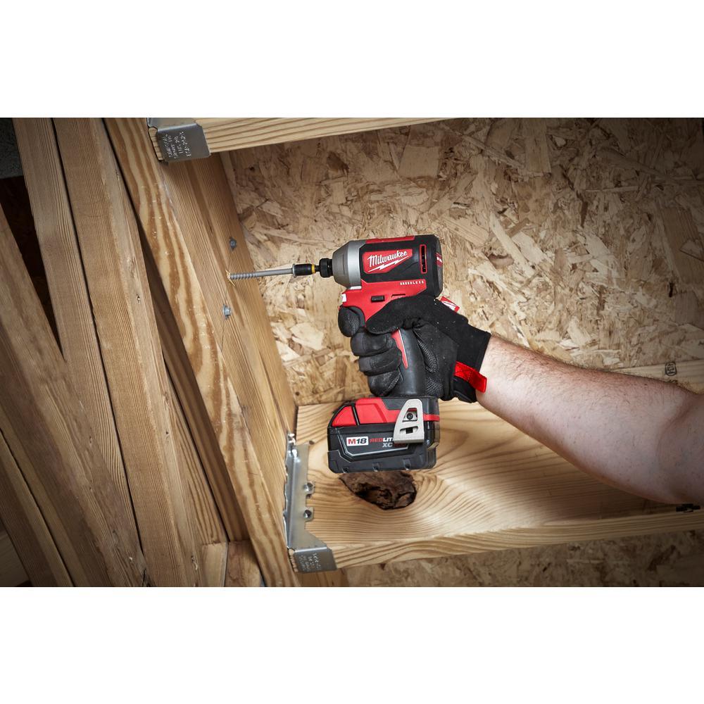 M18 18-Volt Lithium-Ion Brushless Cordless Hammer Drill/Impact/Jig Saw Combo Kit (3-Tool) with 4-Batteries - Super Arbor