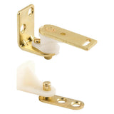 Hinge Set, Cafe Door Style, Brass - Super Arbor