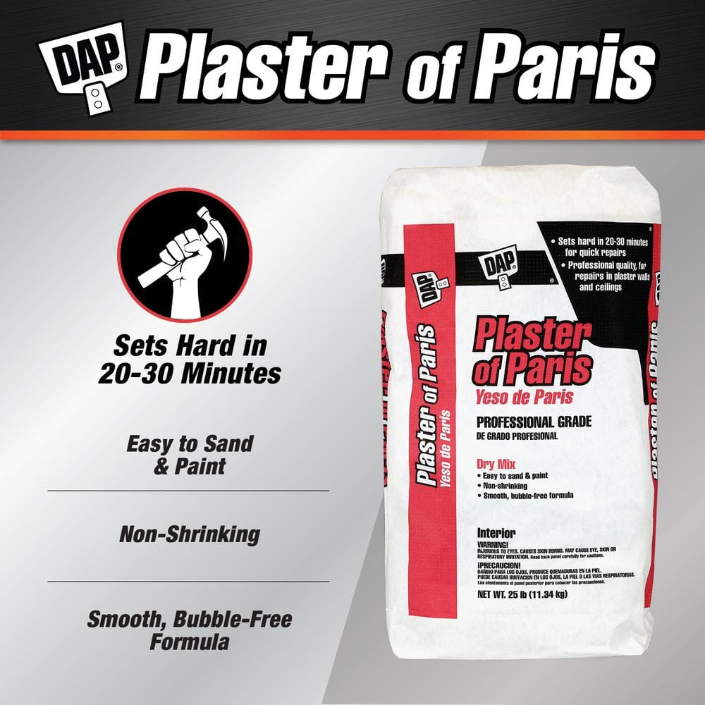 DAP 25 lbs. White Dry Mix Plaster of Paris