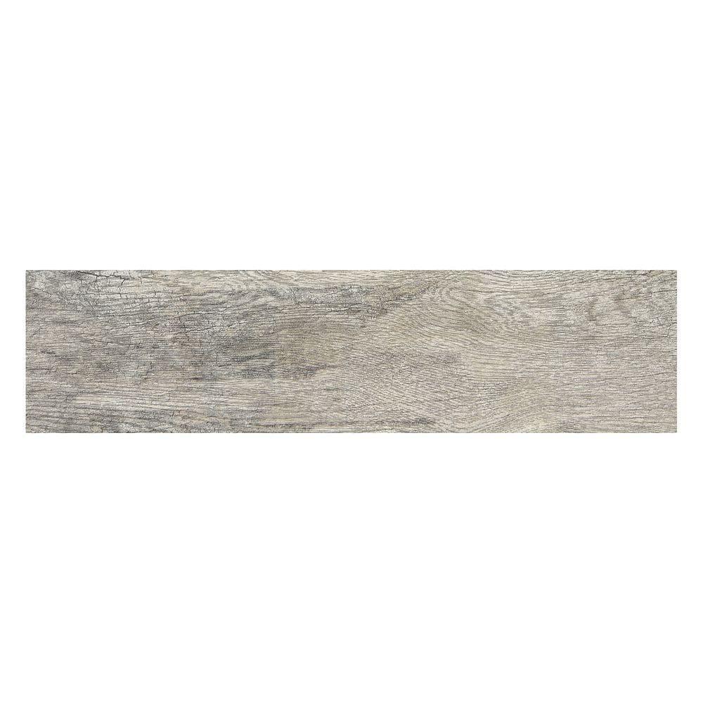 Marazzi Montagna Dapple Gray 6 in. x 24 in. Porcelain Floor and Wall Tile (14.53 sq. ft. per Case)