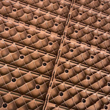 1 ft. x 1 ft. Patio Plastic Interlocking Square Waterproof Deck Tile in Dark Brown (44-Pack)