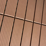 1 ft. x 1 ft. Plastic Deck Tile in Dark Brown for Outdoor Porch Poolside Balcony Backyard (44 Per Box)