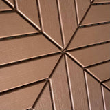 1 ft. x 1 ft. Plastic Deck Tile in Dark Brown for Outdoor Porch Poolside Balcony Backyard (44 Per Box)