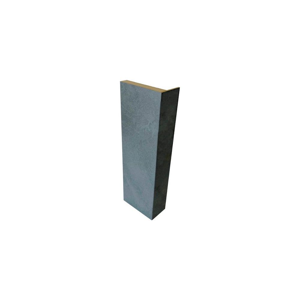 Belldinni 11/16 in. D x 3-1/2 in. W x 85-1/2 in. L MDF Interior Set of Casings for Double Swing Door Dark Urban (6-Piece Kit)