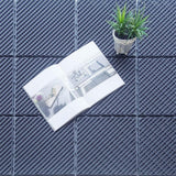 1 ft. x 1 ft. Plastic Deck Tile in Dark Gray (27-Piece)